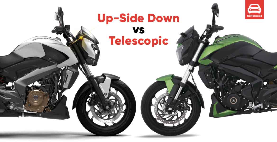 USD Up Side Down VS Telescopic Front Suspension System Explained