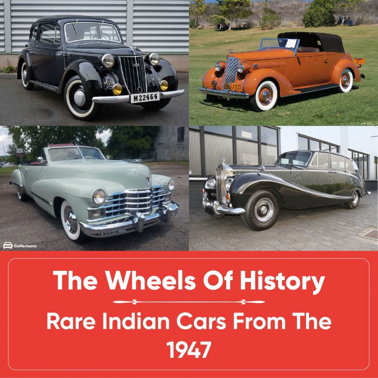 Vintage Cars In India From 1947 | The Wheels of History