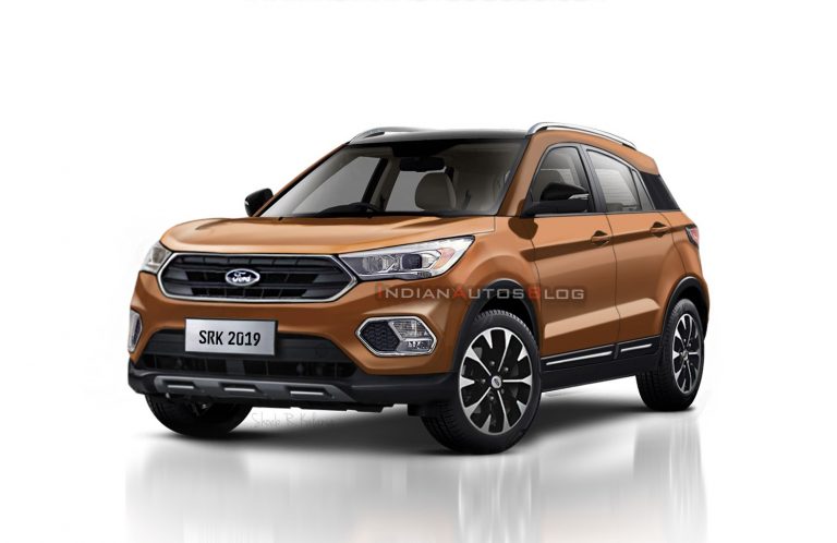2020 Ford Ecosport BS6 Spied! Might feature a Mahindra Engine