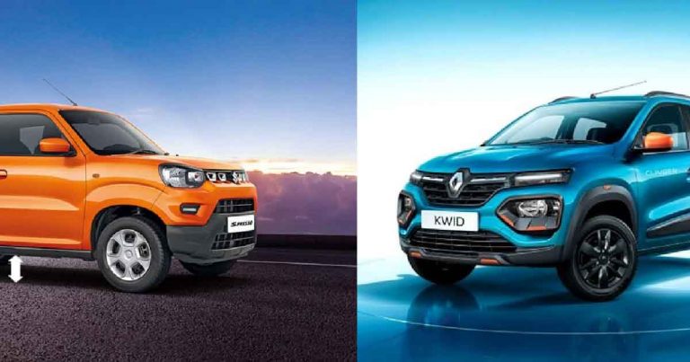 Maruti Suzuki S-Presso VS 2019 Renault KWID Facelift
