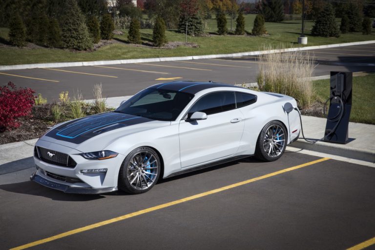 Here’s An Electric Ford Mustang With A Manual Transmission