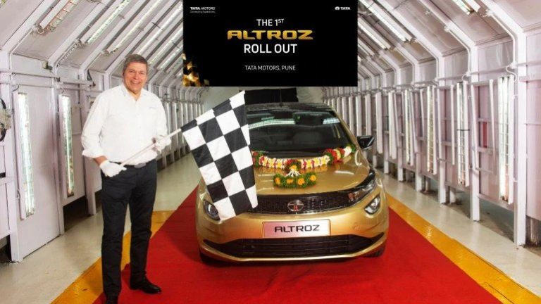 The First Tata Altroz Rolls Out | Launch Ahead