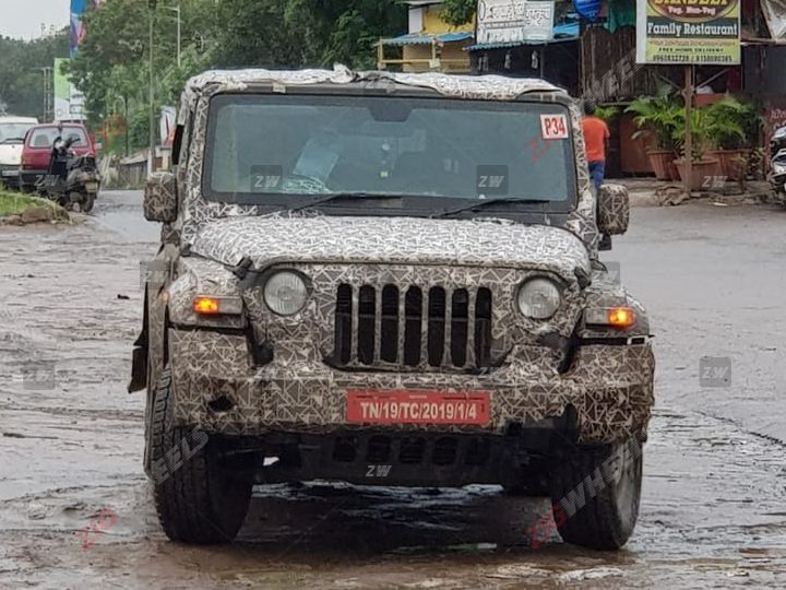 Next-Gen Mahindra Thar Spotted Testing Again