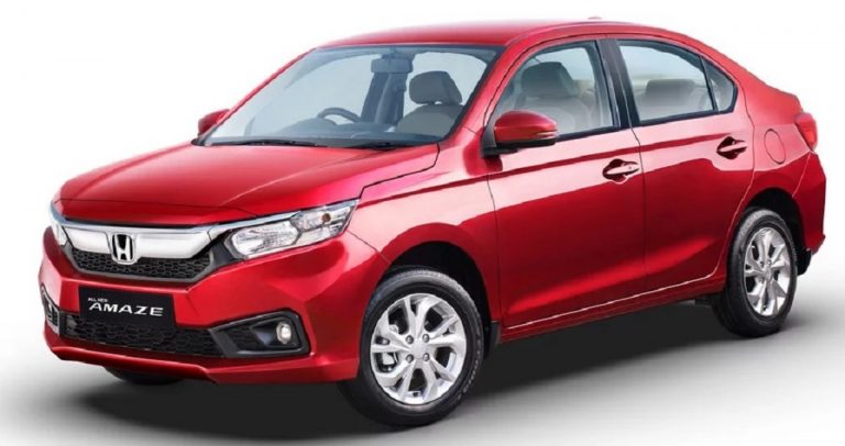 Honda Amaze BS6 Launched At ₹6.10 Lakhs
