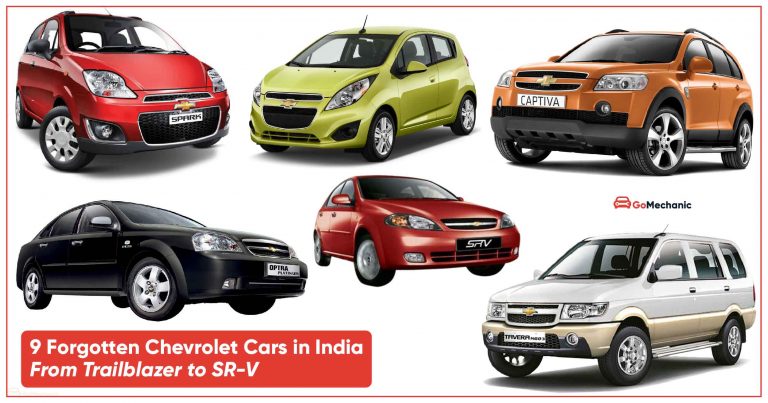 9 Forgotten Chevrolet Cars in India, From Chevy Trailblazer to Beat