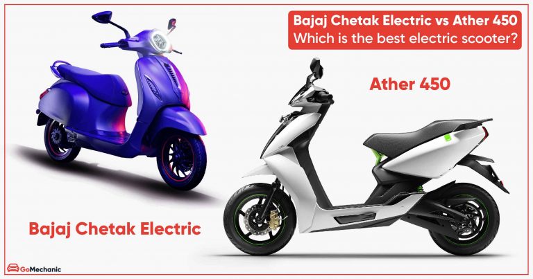 Bajaj Chetak Electric vs Ather 450: Which is the best electric scooter?