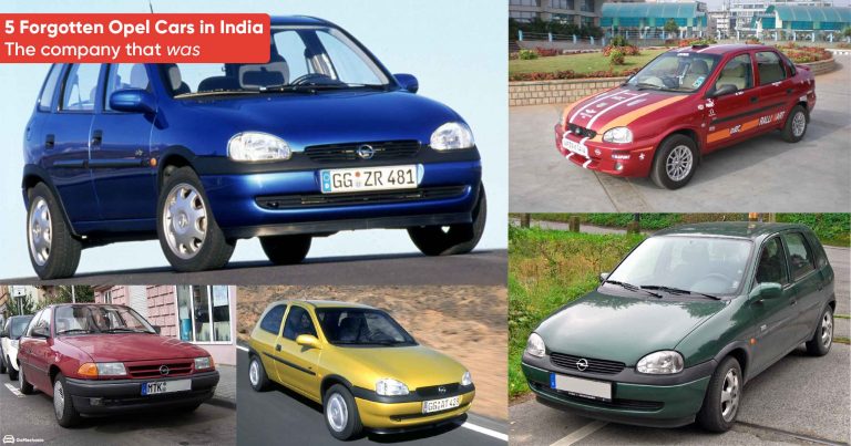 5 Forgotten OPEL Cars in India. The Company that Was.