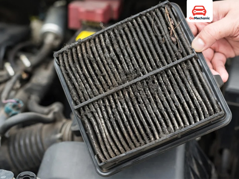 Clogged Cabin Air Filter