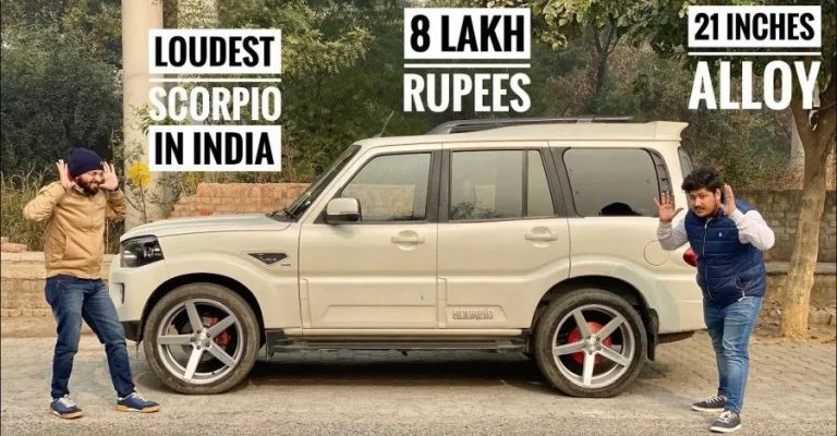 Mahindra Scorpio with a Rs.8 lakh Audio Set-up [Watch Video]
