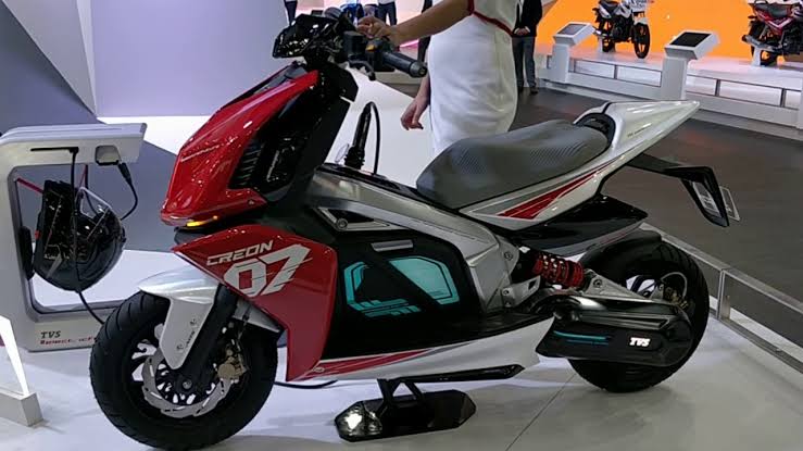 TVS Creon Electric Scooter spotted testing! India launch planned soon.