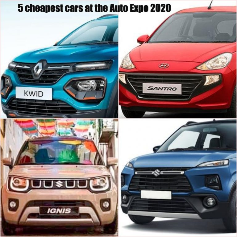 Auto Expo 2020- 5 cheapest cars to look out for at the show
