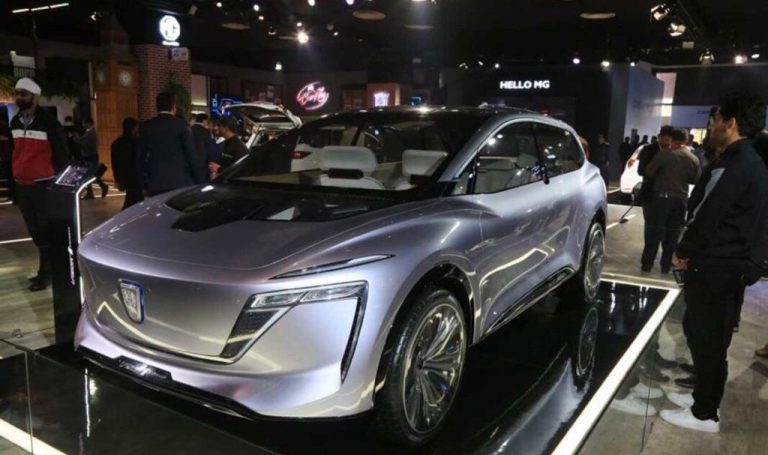 MG Roewe Vision-i Concept showcased at the Auto Expo 2020!