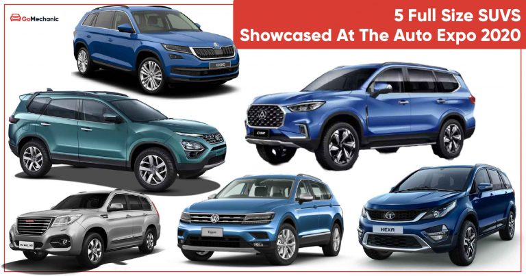 Auto Expo 2020: 5 Full Size SUVs That You Need To Checkout!