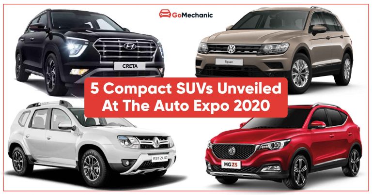 5 Compact SUVs Unveiled at the Auto Expo 2020