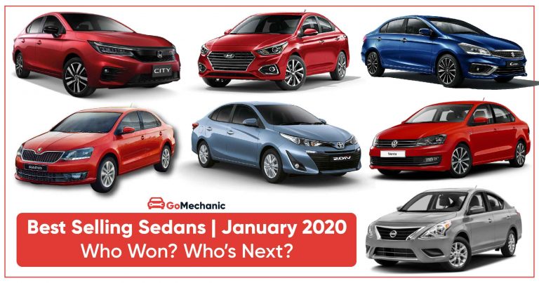 Best Selling Sedans in January 2020: Who Won? Who’s Next?