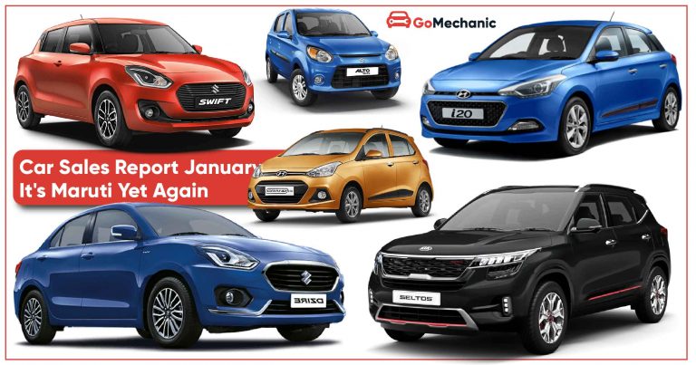 Car Sales Report January 2020: It’s Maruti Yet Again