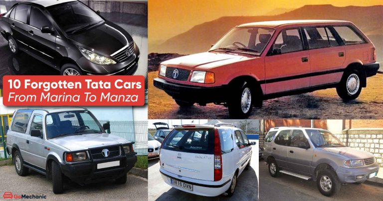 10 Forgotten Tata Cars In India: From Manza To Marina