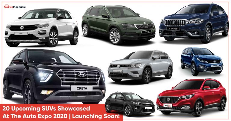20 Upcoming SUV Showcased At The Auto Expo 2020 | Launching Soon!