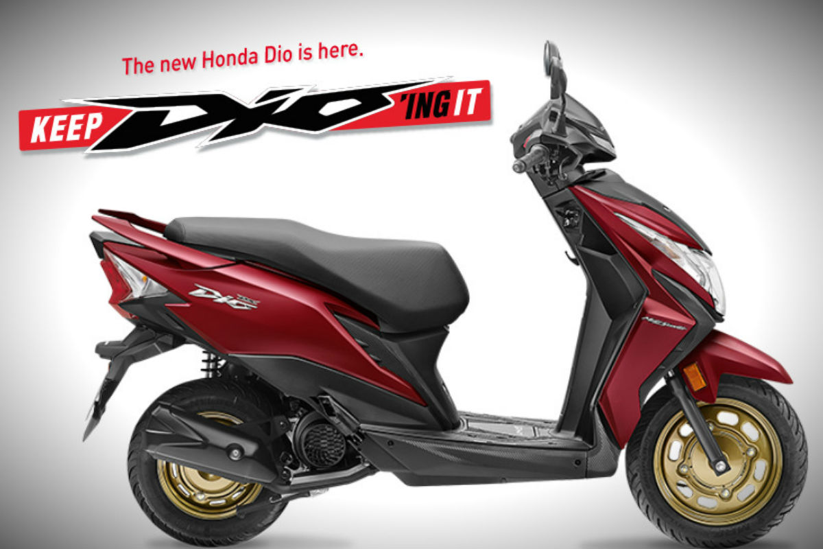 Honda dio base online model