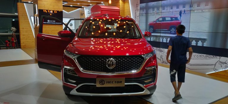 MG Hector Bookings Cross 50,000 mark; 20,000 Units Sold