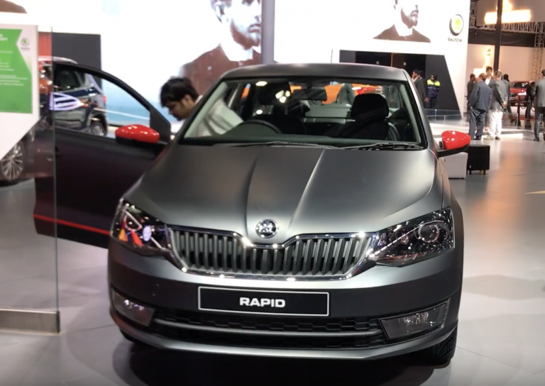 Skoda Rapid Matte Concept showcased at Auto Expo 2020