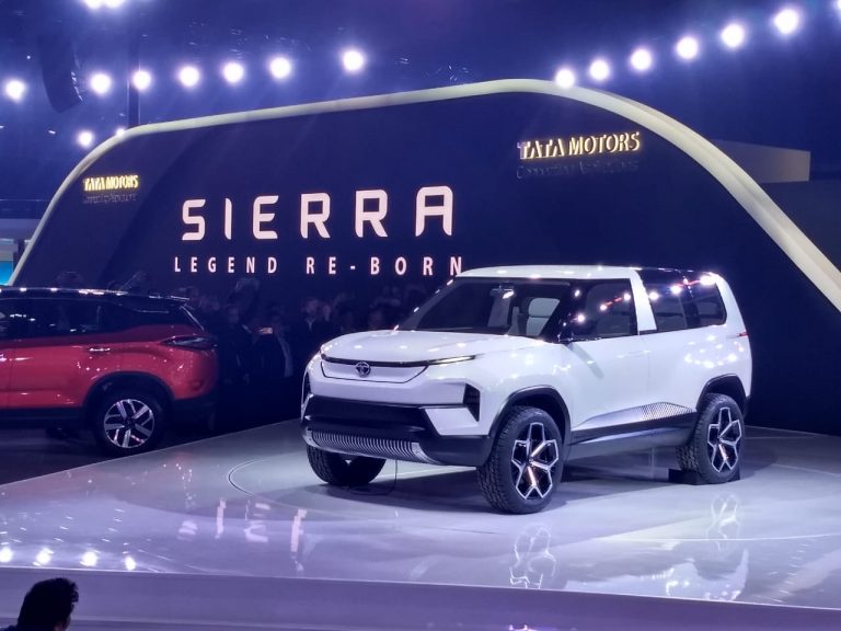 Tata Sierra Reborn Concept Revealed: Auto Expo 2020 Day 1