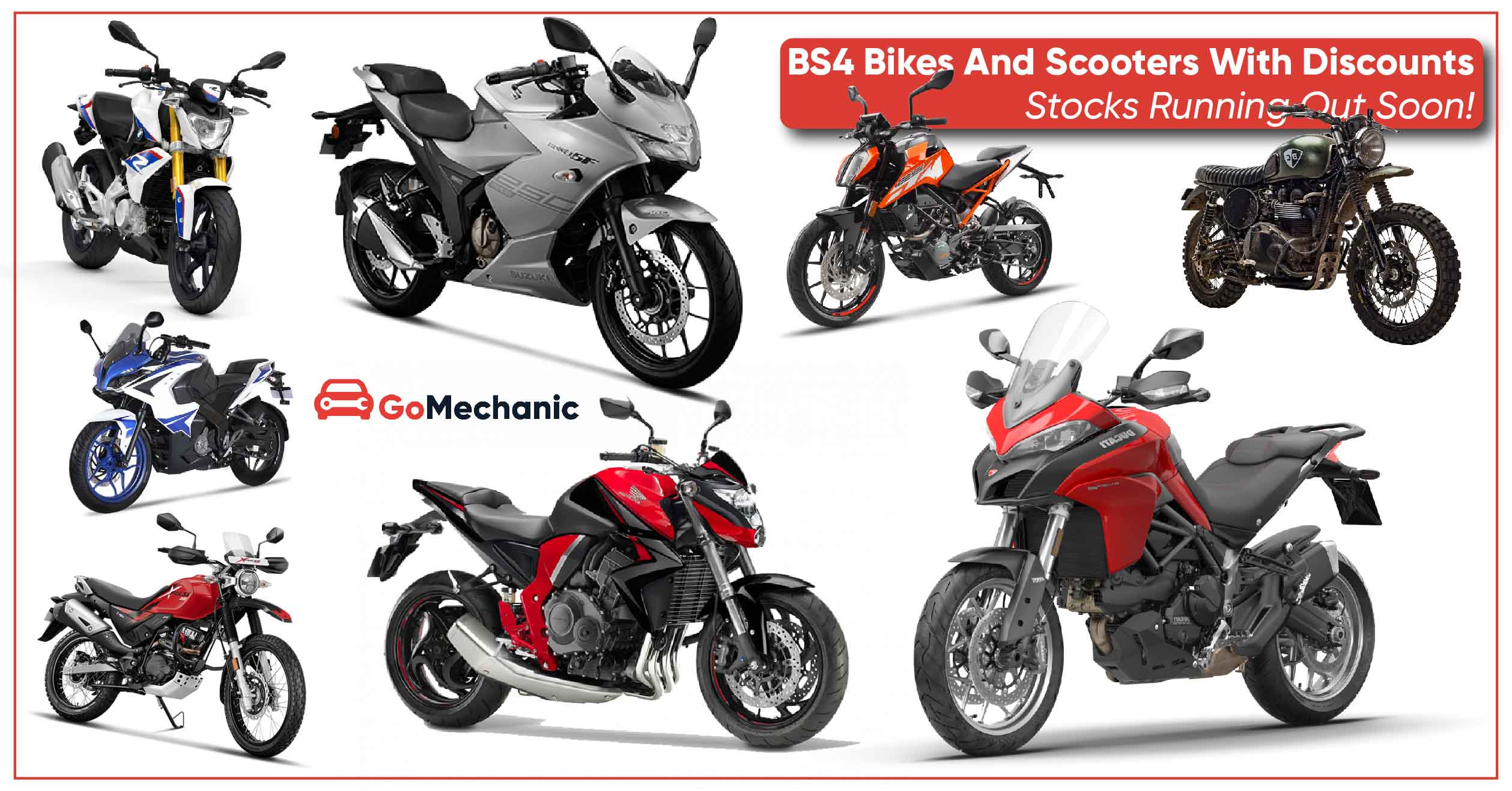 Honda bs4 on sale bikes list