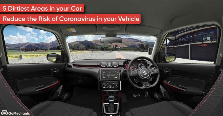 5 Dirtiest Areas in your Car | Reduce the Risk of Coronavirus in your Car