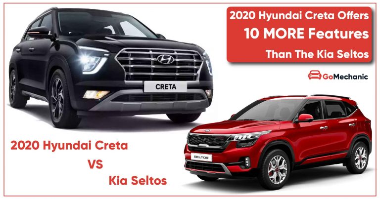 2020 Hyundai Creta offers 10 more Features than the Kia Seltos