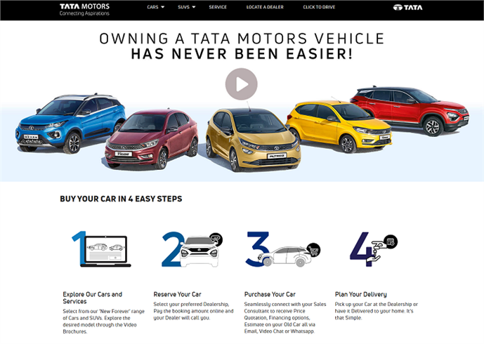 Tata Motors launches ‘Click to Drive’ online sales platform