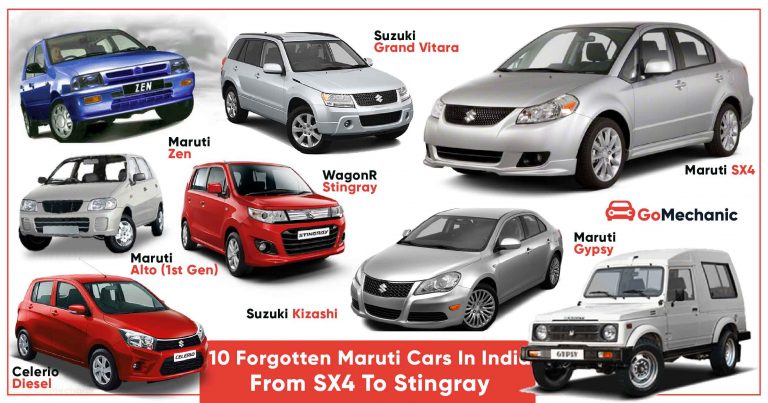10 Forgotten Maruti Suzuki Cars In India: From SX4 To Stingray