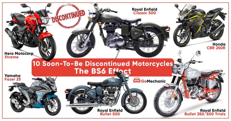 10 DISCONTINUED BS4 Motorcycles: The BS6 Effect