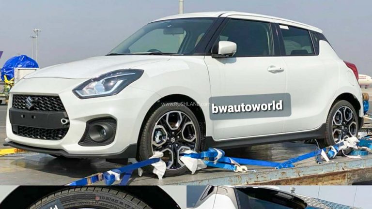 Maruti Suzuki Swift Sport Caught Undisguised In India