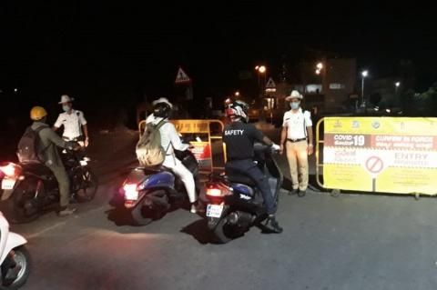 Karnataka Police implements Vehicle Ban Until Lockdown Ends