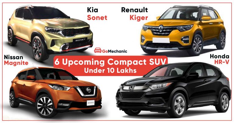 6 Upcoming Compact SUVs Under Rs 10 Lakh- Tata HBX to Kia Sonet