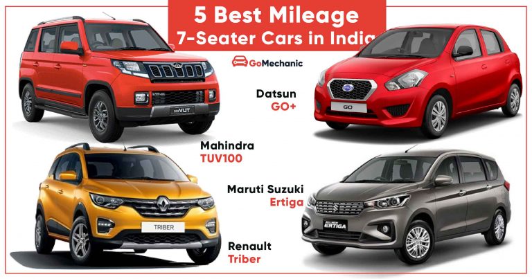 5 Best Mileage (Fuel-Efficient) 7-Seater Cars in India