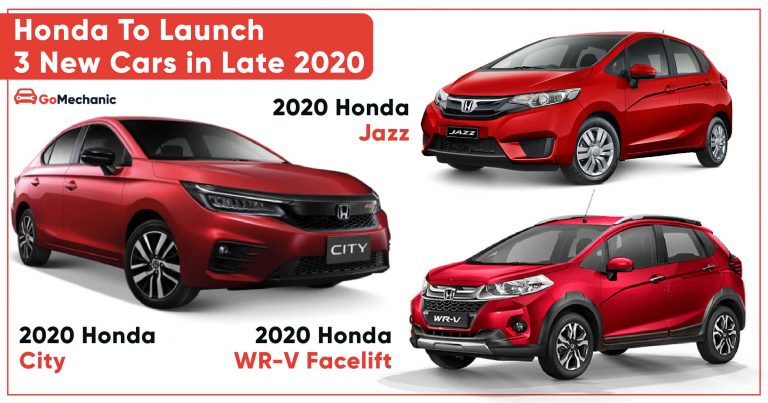 Honda To Launch 3 New Cars In Late 2020