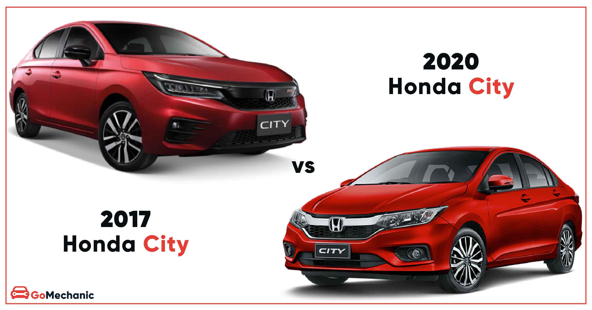 Old Honda City Vs New 2020 Honda City