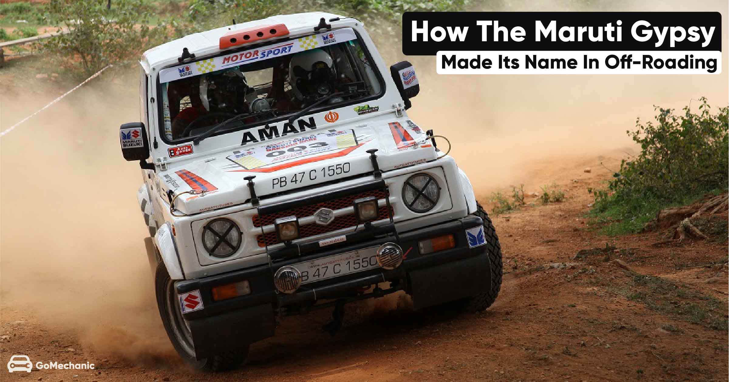 How The Maruti Gypsy Made Its Name In Offroading 