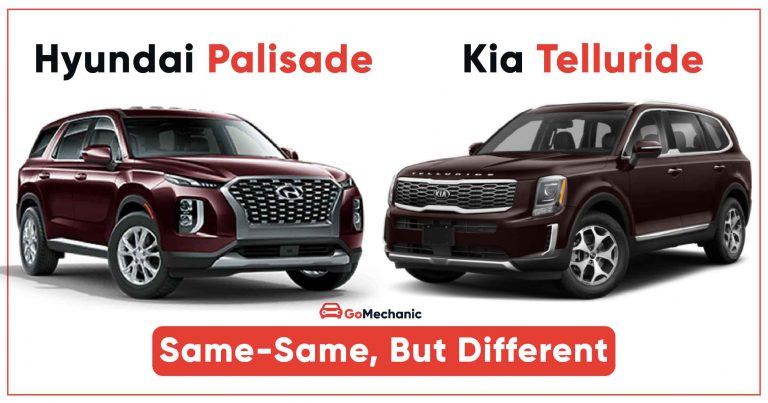 Hyundai Palisade Vs Kia Telluride | Same-Same But Different