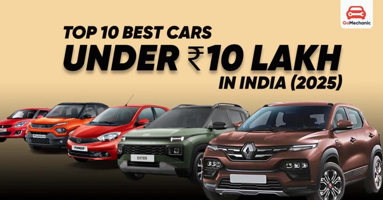 Top 10 Best Cars Under ₹10 Lakh in India (2025)