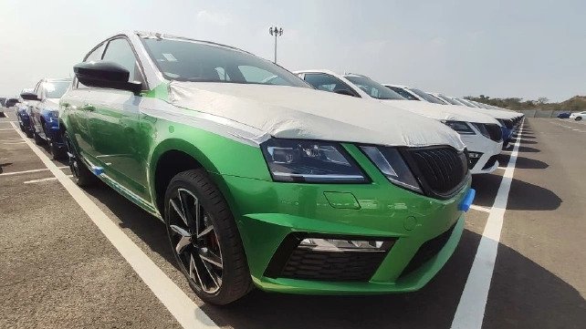 Skoda Octavia RS 245 Spotted At The Dealership! Colours Revealed!