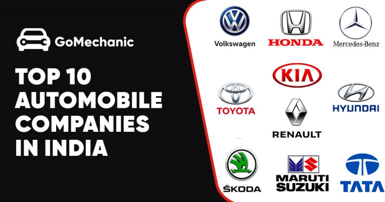 Top 10 Automobile Companies In India