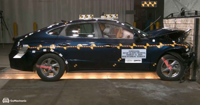 2020 Hyundai Sonata Scores 5 Stars in Crash Test [Video]