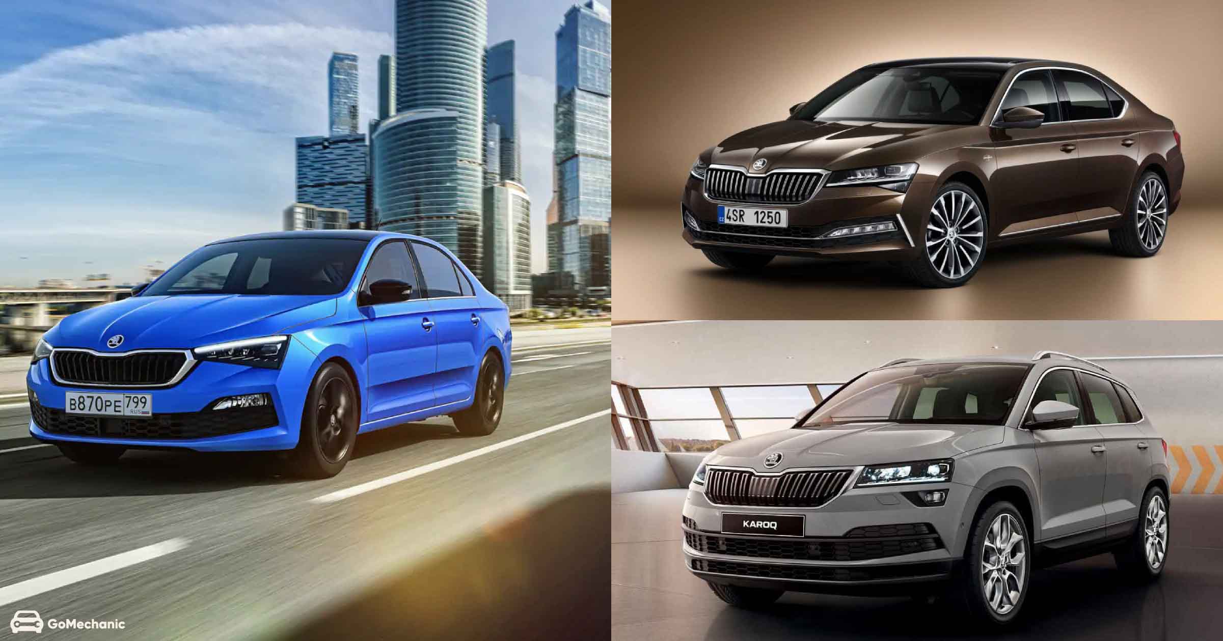 Skoda all-set to launch new Karoq, Superb & Rapid!