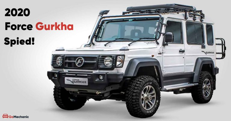 2020 Force Gurkha BS6 Spied for the first time after Lockdown Relaxations