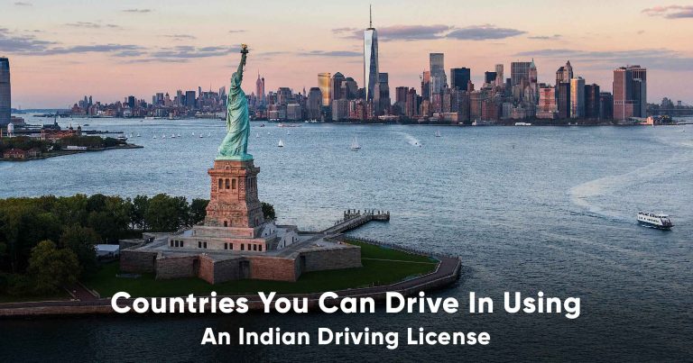 Countries You Can Drive in using an Indian Driving License