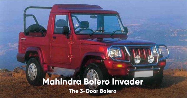 Mahindra Bolero Invader: The 3-Door Bolero Off-Roader