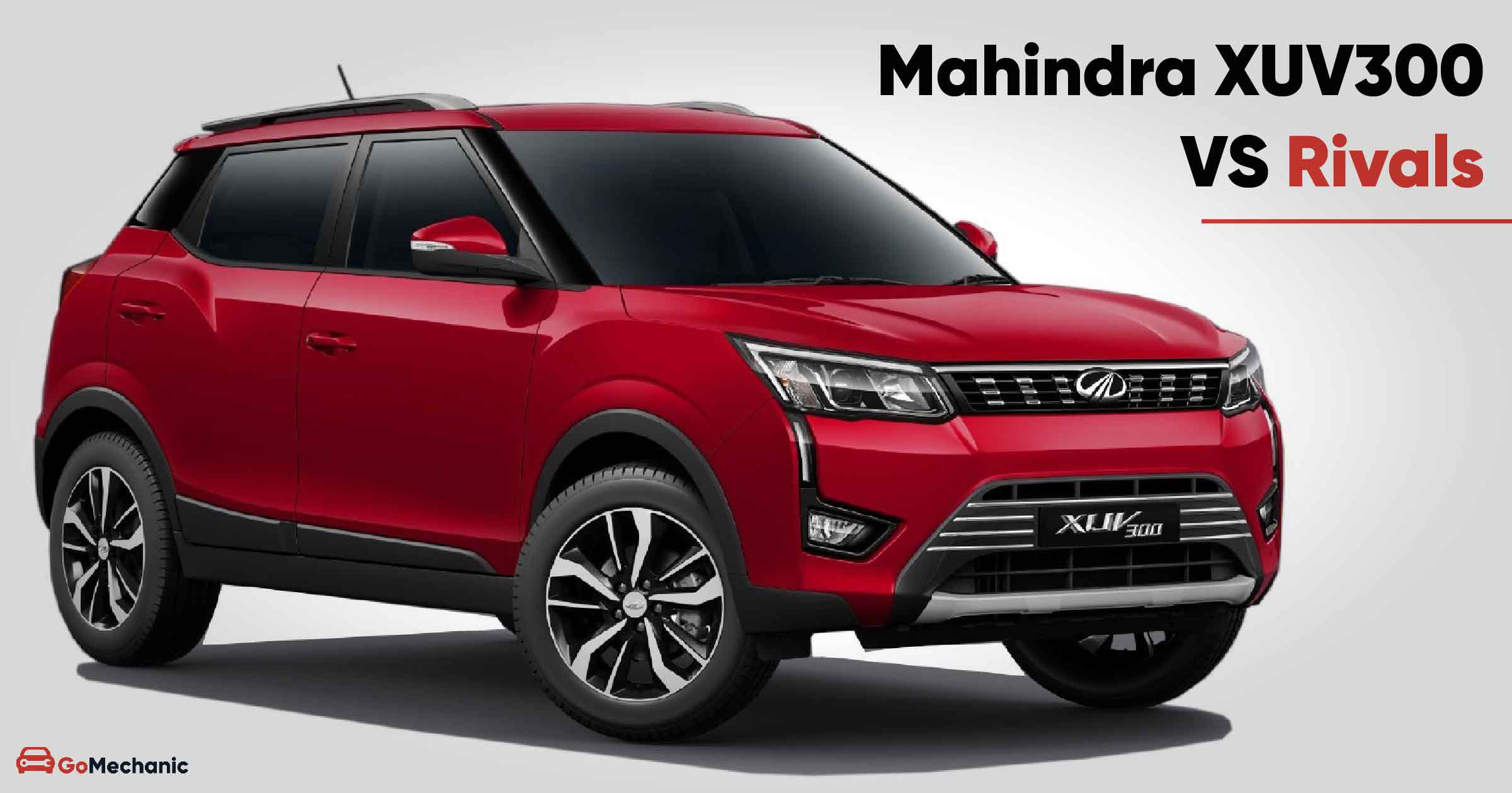 Mahindra XUV300 vs Maruti Suzuki Vitara Brezza Battle of Compact SUVs