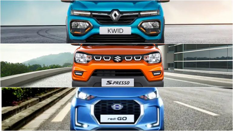 Renault Kwid vs Datsun RediGo vs Maruti Suzuki Spresso: Budget Car Face-off